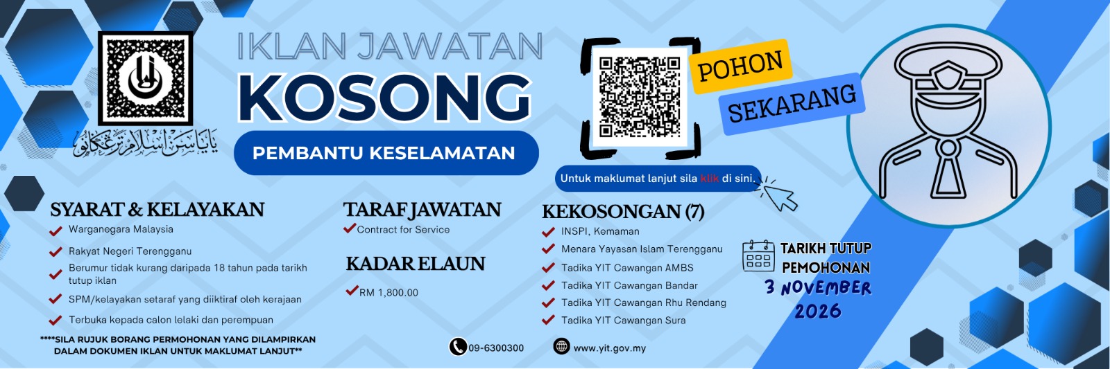 Jawatan Kosong Pembantu Keselamatan